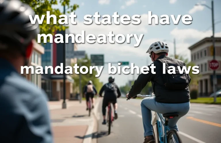 States with Mandatory Bike Helmet Laws: Know Your Rights 2023