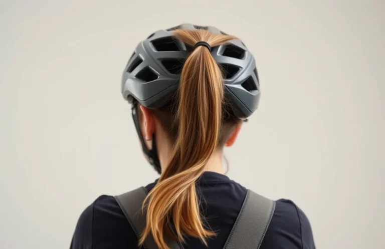 How to Style a Ponytail for Comfort Under Your Bike Helmet