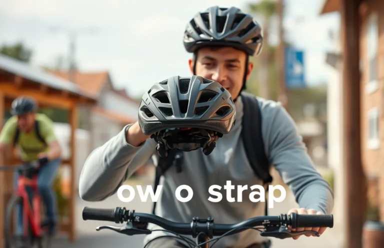 Strap Your Bicycle Helmet Correctly: 5 Easy Steps for Safety
