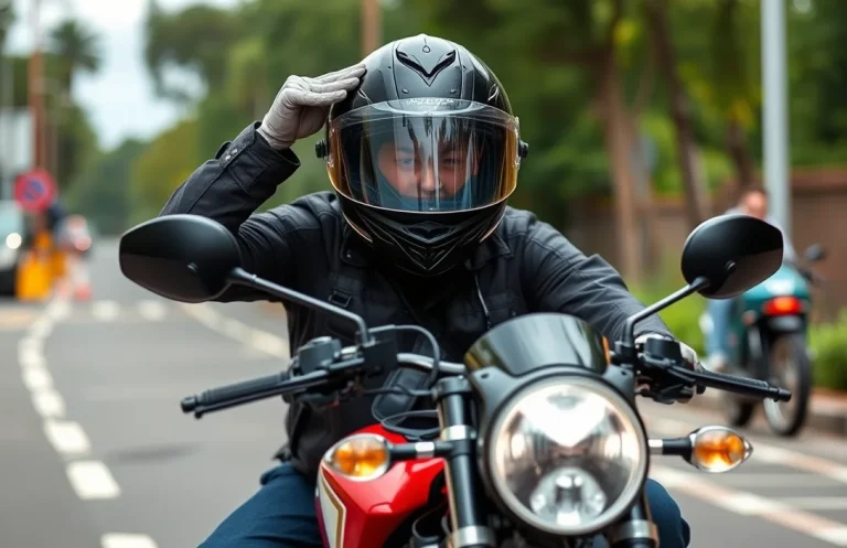 What Tapping Your Helmet Means: Essential Safety Signals for Riders