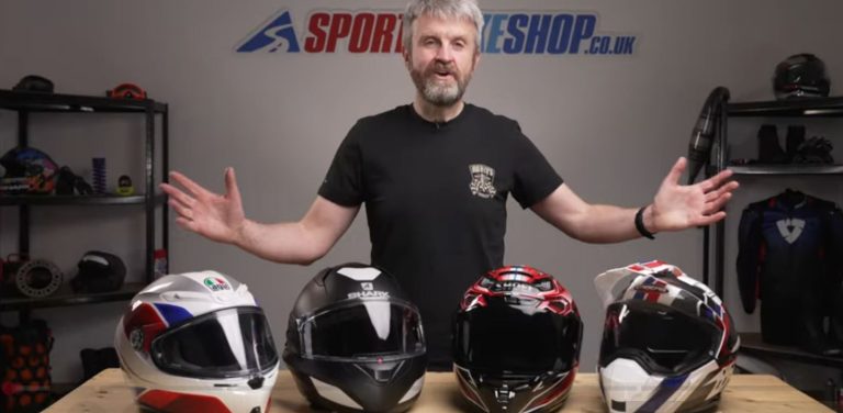 Motorcycle Helmet After a Crash