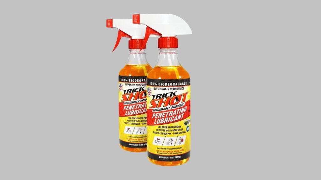 TrickShot 3-in-1 Penetrating Lubricant Oil: Rust Removal & Protection