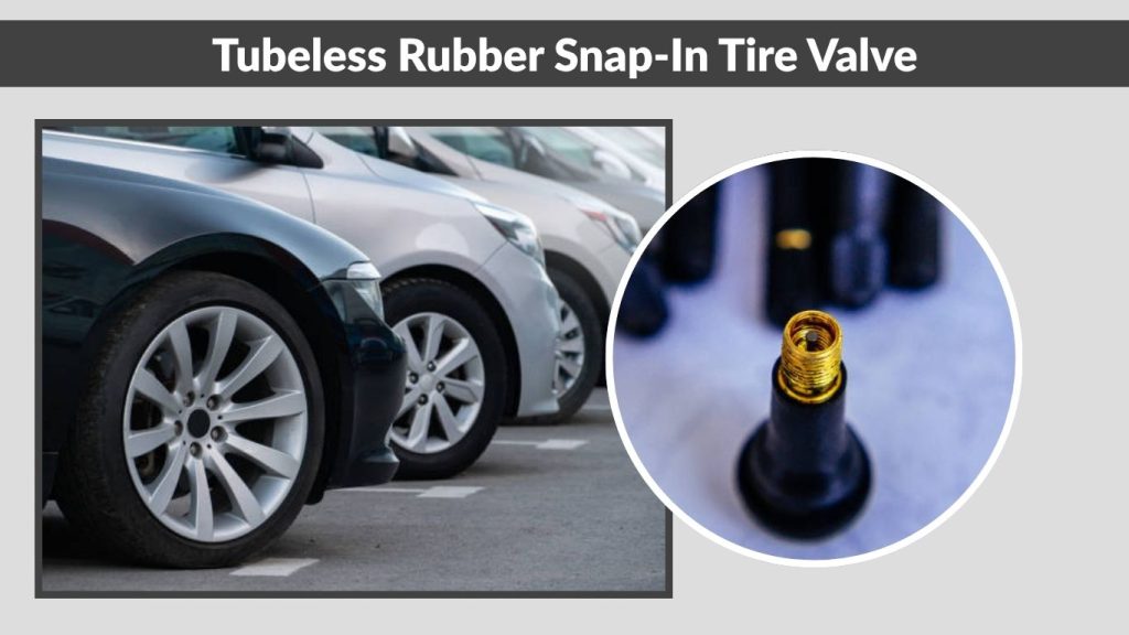 Tubeless Rubber Snap-In Tire Valve