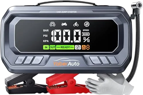 10 Ultimate Jump Starter with Air Compressor: Power and Versatility Combined