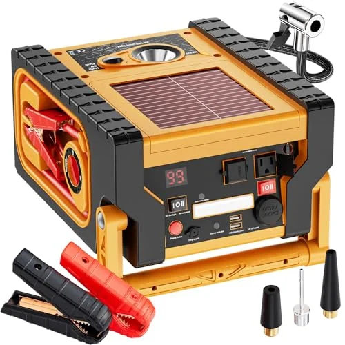 10 Ultimate Jump Starter with Air Compressor: Power, Versatility, and Reliability