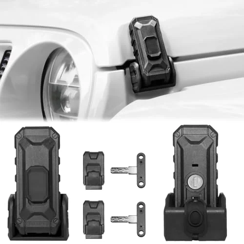 best jeep wrangler hood latch locks