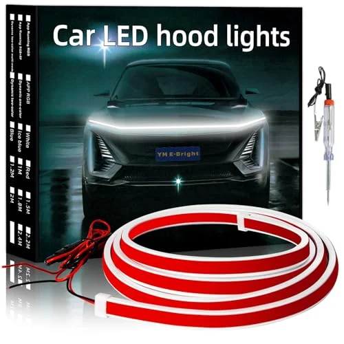 Best Led Car Hood Light Strips With Dynamic Scan Start-up For 12v Vehicles 2026