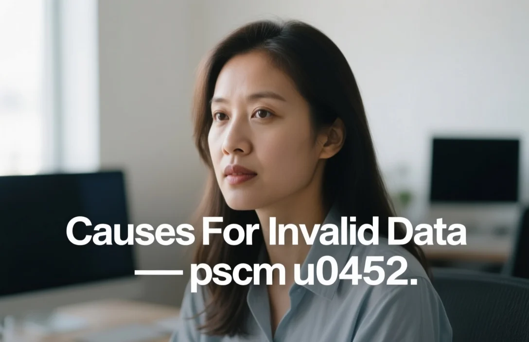 Common Causes For Invalid Data - pscm u0452