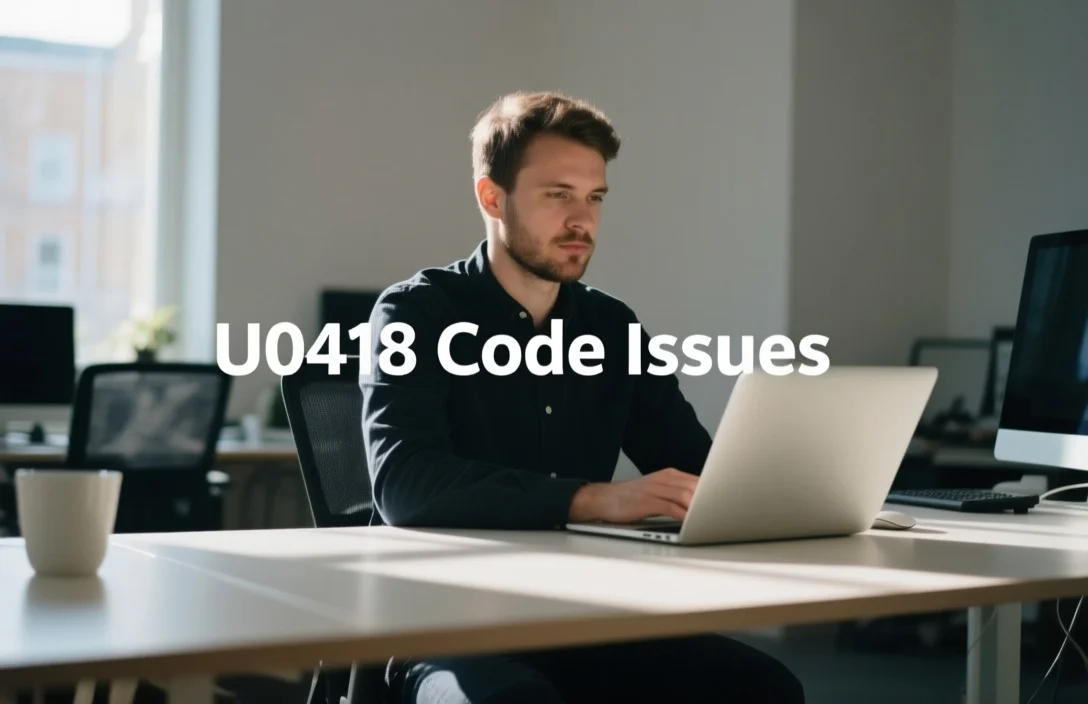 Preventing U0418 Code Issues - u0418 code