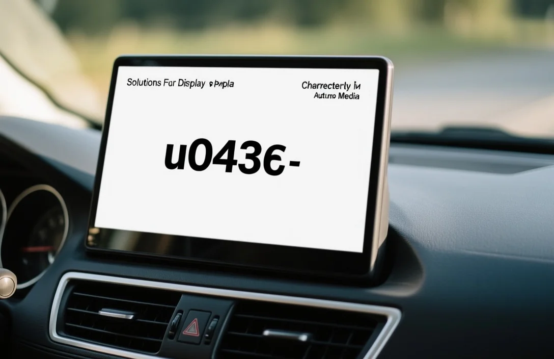 Solutions For Displaying Cyrillic Characters Correctly In Automotive Media - u0436