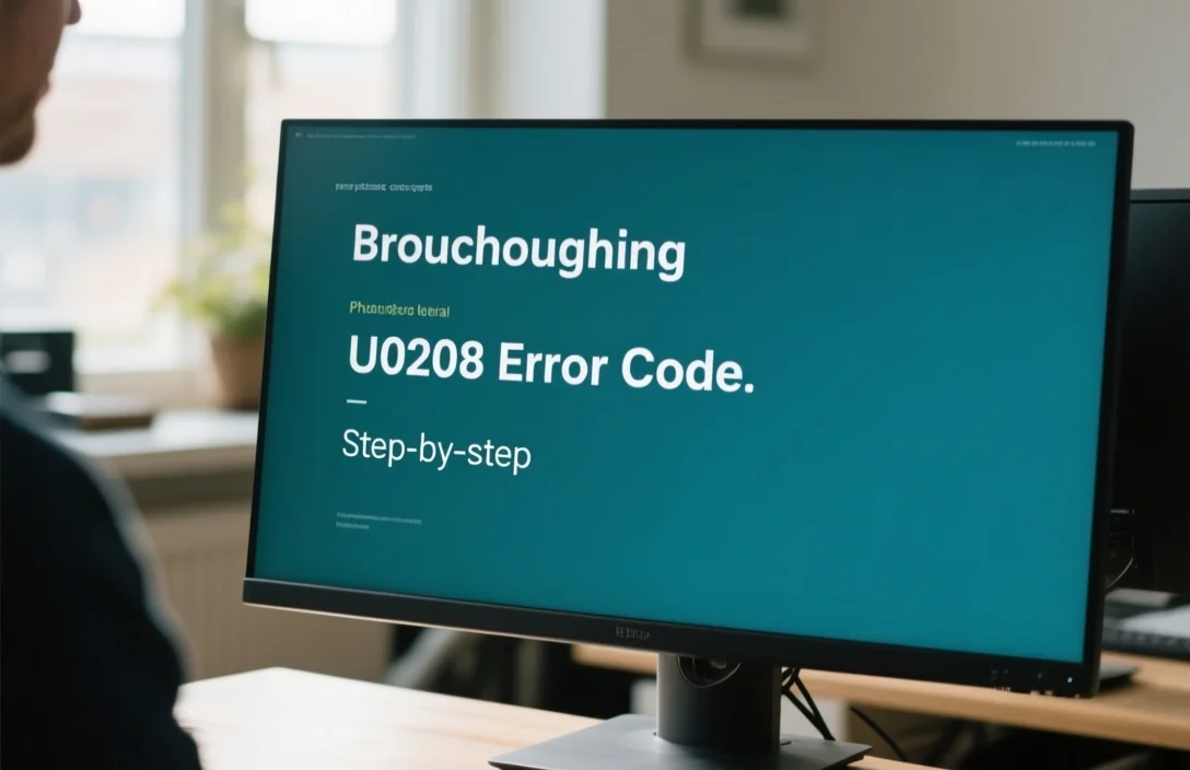Troubleshooting U0208 Error Code: Step-by-step - u0208