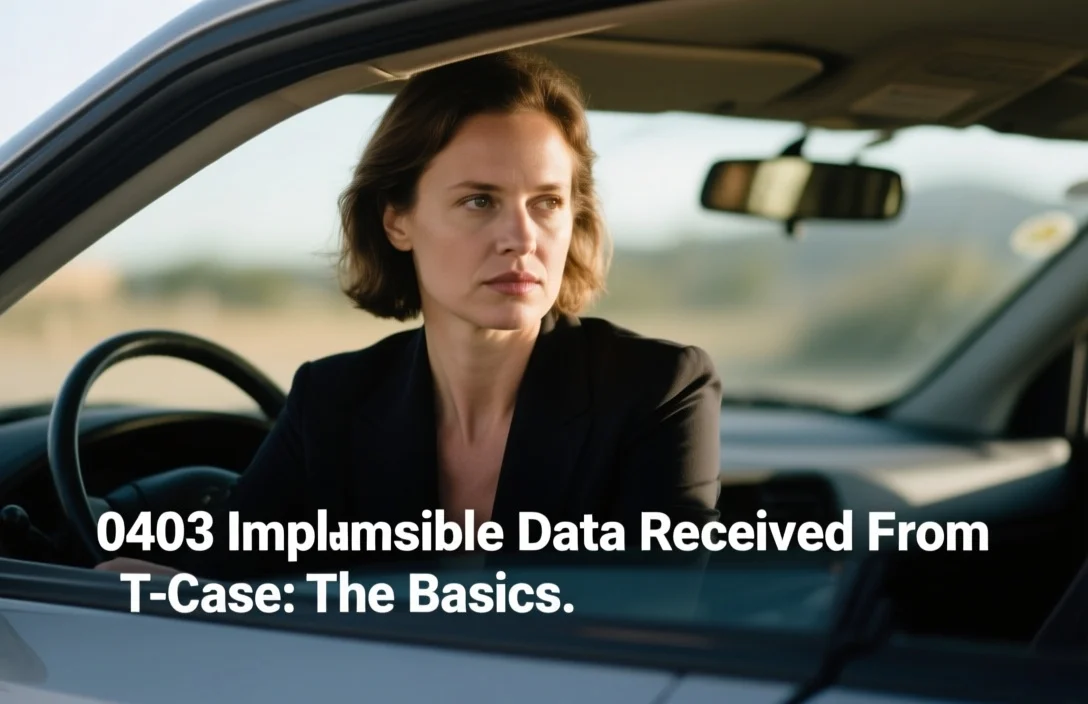 U0403 - Implausible Data Received From T-case: The Basics - u0403 - implausible data received from t-case