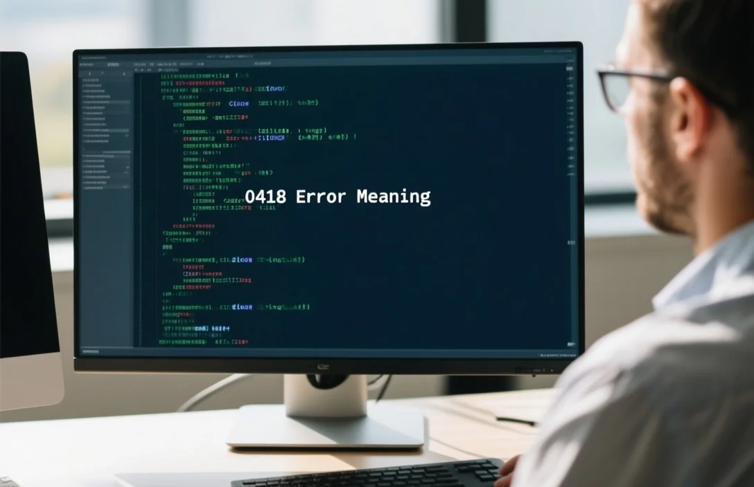 U0418 Error Code Meaning - u0418 error code