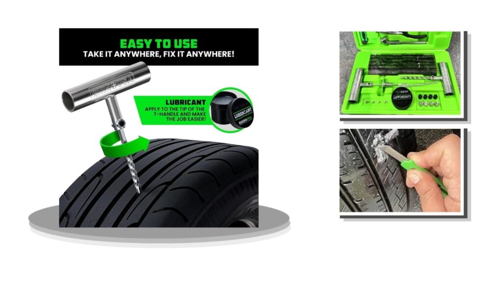 Rhino USA 86-Piece Tire Repair Kit