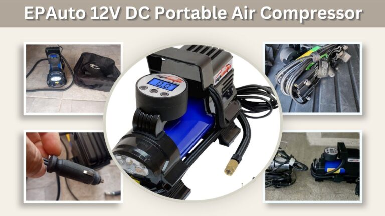 EPAuto 12V DC Portable Air Compressor: Features, Uses, and Limitations