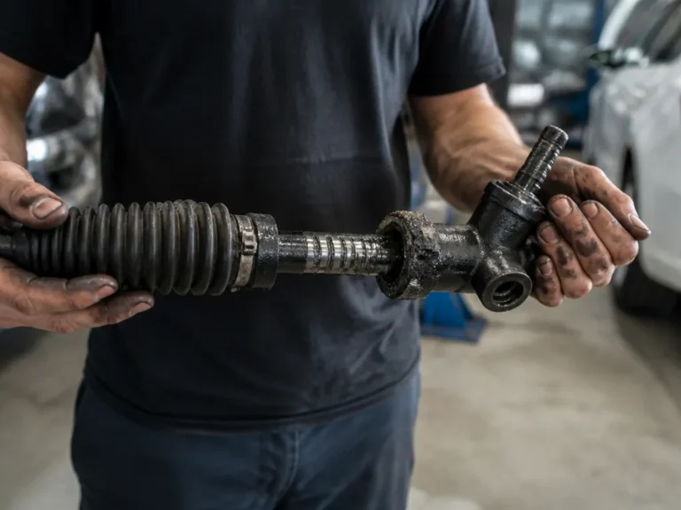 can a bad rack and pinion cause shaking?