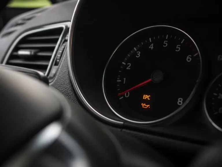 can low oil cause epc light?
