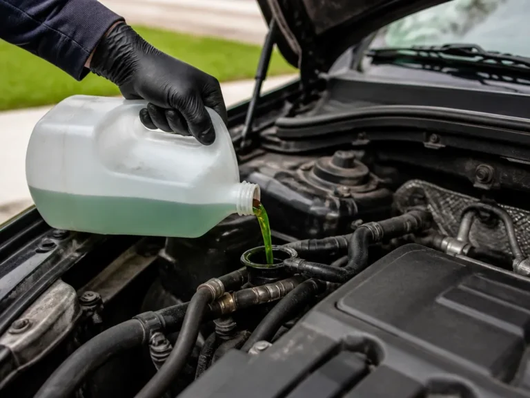 can you add coolant to a hot engine?
