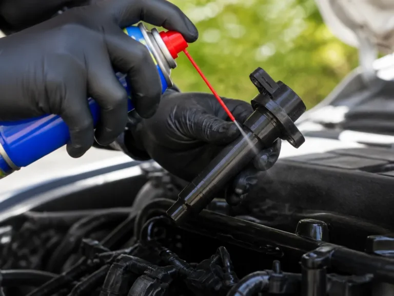 can you clean ignition coils with wd-40?