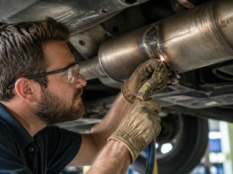 can you patch a muffler?