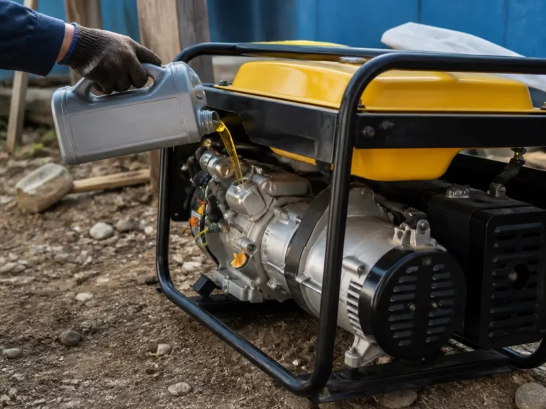 can you use synthetic oil in a generator?