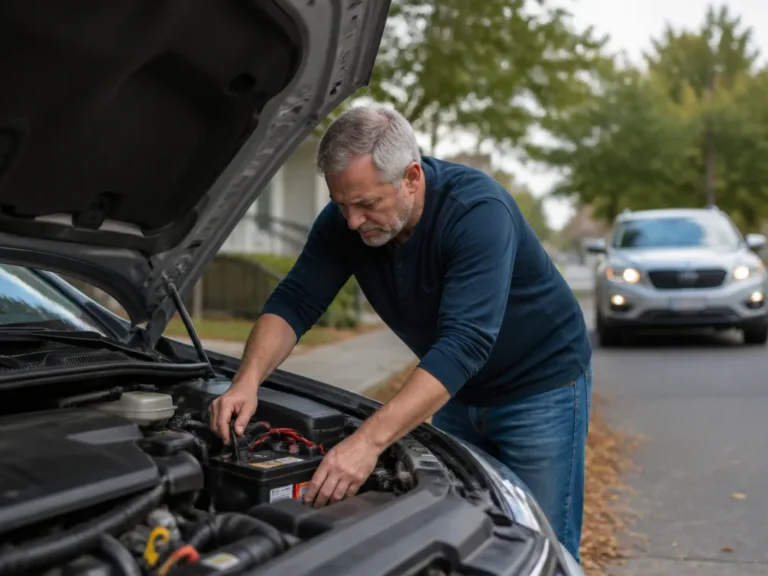 car alarm goes off when i reconnect battery