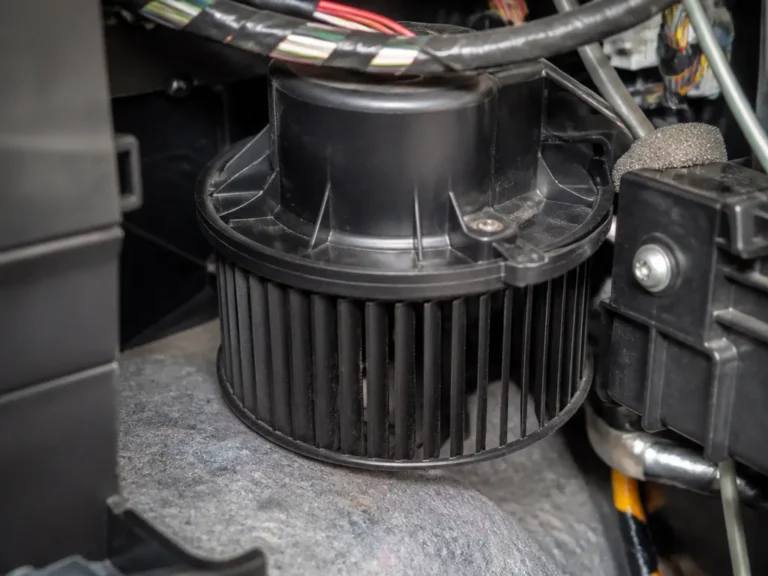 car blower motor making humming noise