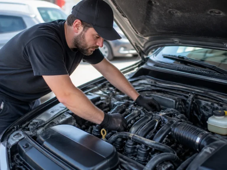car idles fine but sputters when accelerating
