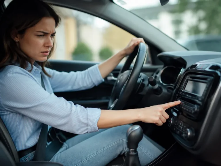 car radio cuts in and out
