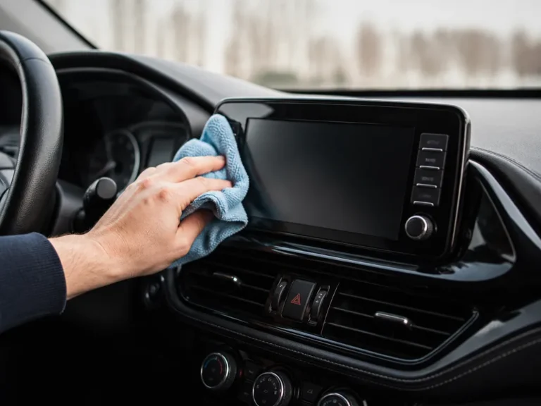 car touch screen not working after cleaning