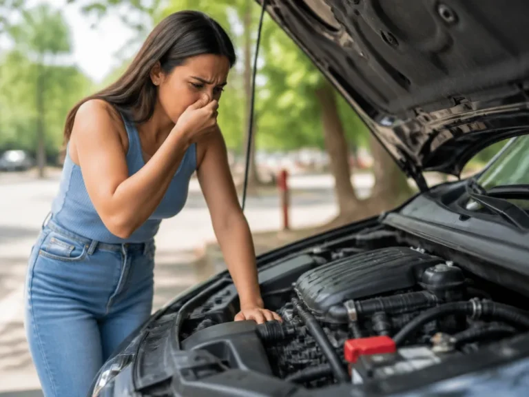 car wont start smells like gas