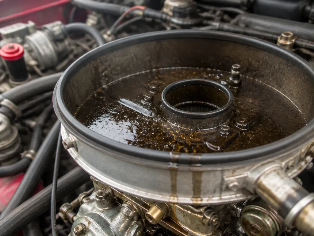 Clogged Jets and Fuel Passages - carb spitting fuel into air filter