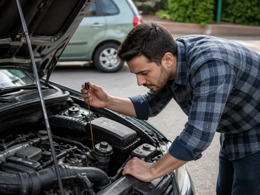 How to Check the Oil Cap, Dipstick, and Leaks - car shaking and check engine light on after oil change