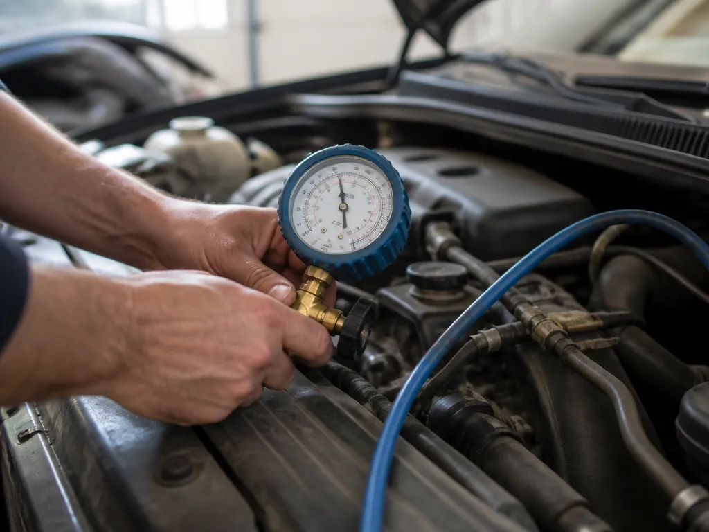 Low Side Pressure Swings from Refrigerant Charge Issues - car ac low side pressure fluctuates