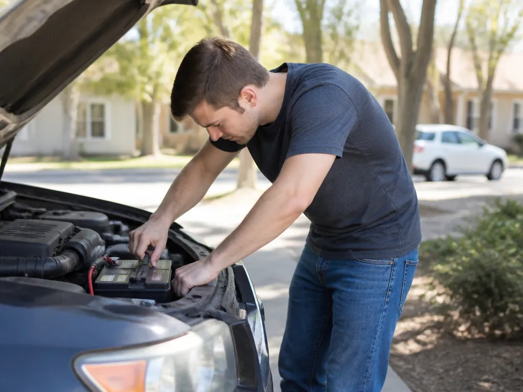 Use the timing and behavior as clues: - car alarm goes off when i reconnect battery