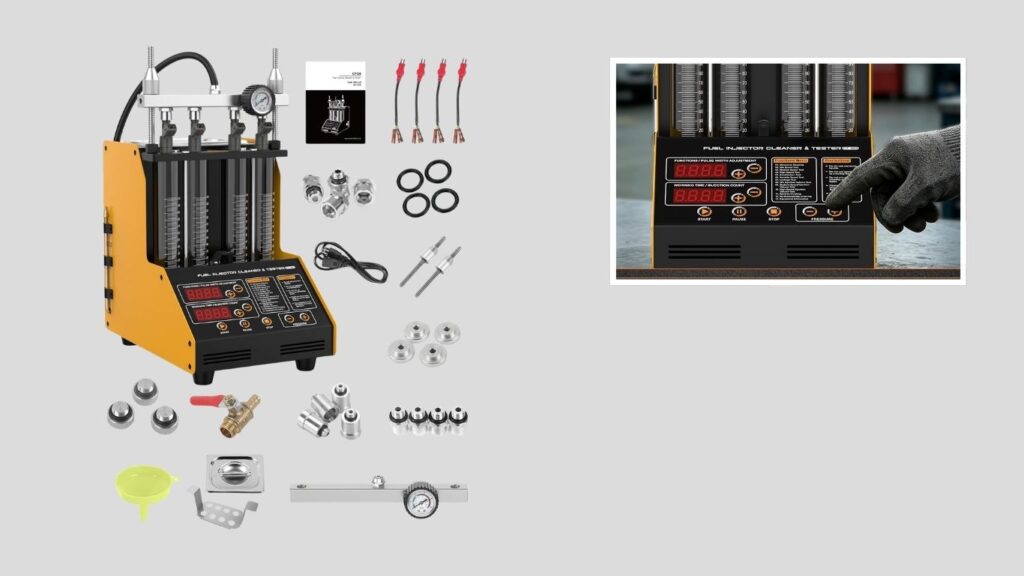 . LINXINO CT150 4-Cylinder Fuel Injector Cleaning Machine