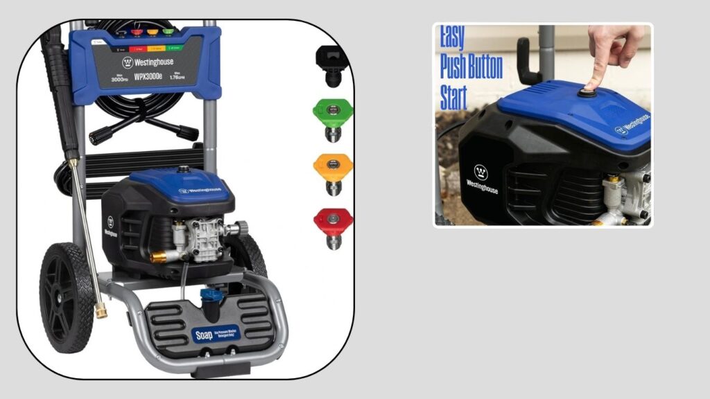 Westinghouse WPX3000e — Best 3000 PSI Pressure Washer for Heavy-Duty Home Cleaning