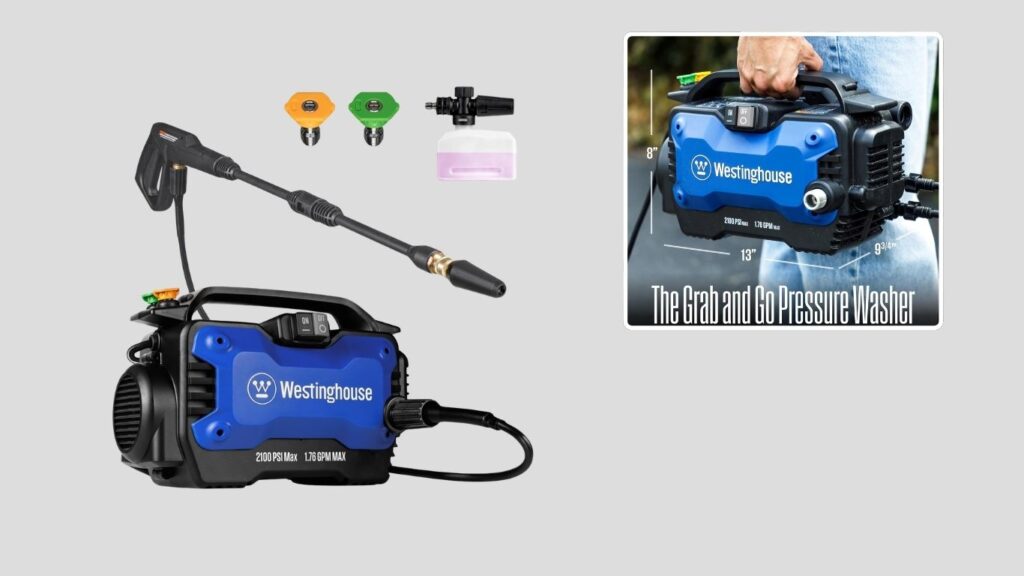 Westinghouse ePX3100s 2100 PSI Pressure Washer 