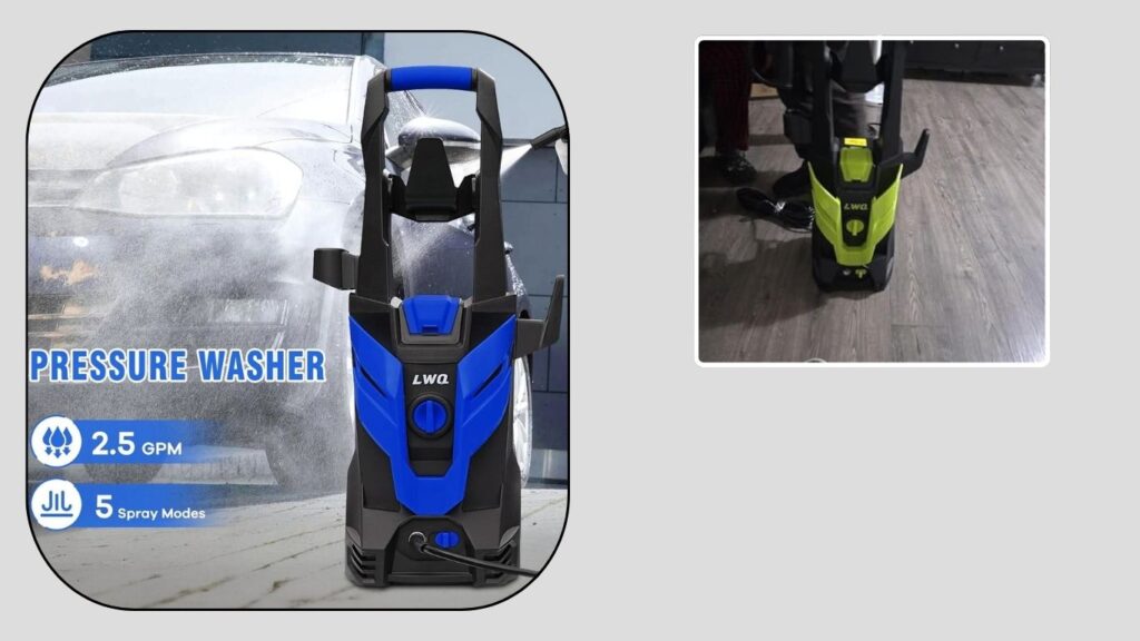 . LWQ Pressure Washer — Best Budget-Friendly Driveway Cleaning Option