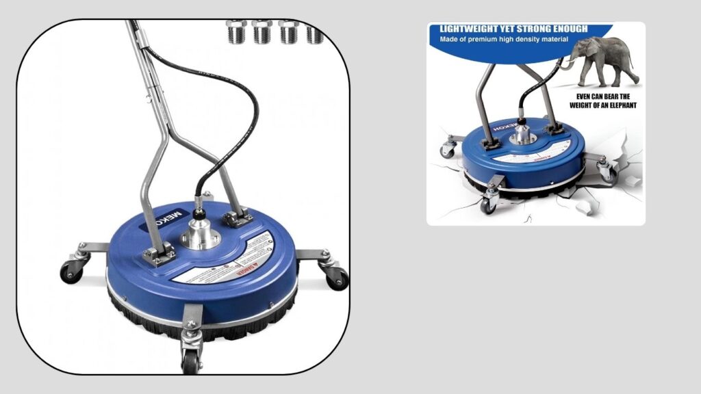  MEKOH 20-Inch Surface Cleaner — Best Attachment for Large Driveways