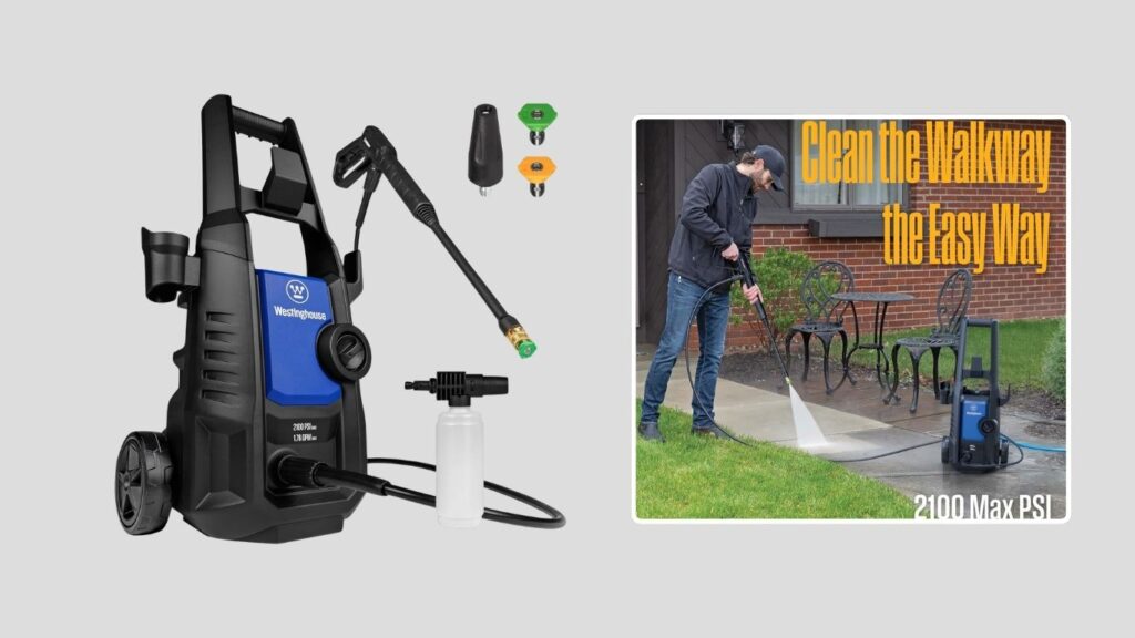 Westinghouse WPX2300e – Best Balanced Electric Pressure Washer