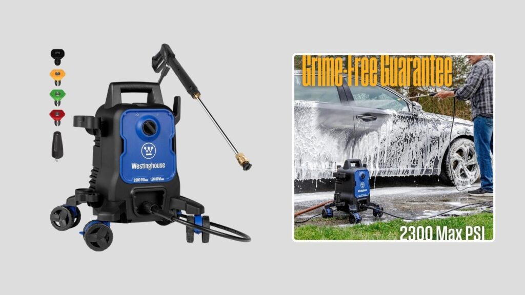 Westinghouse WPX2300e – Best Balanced Electric Pressure Washer