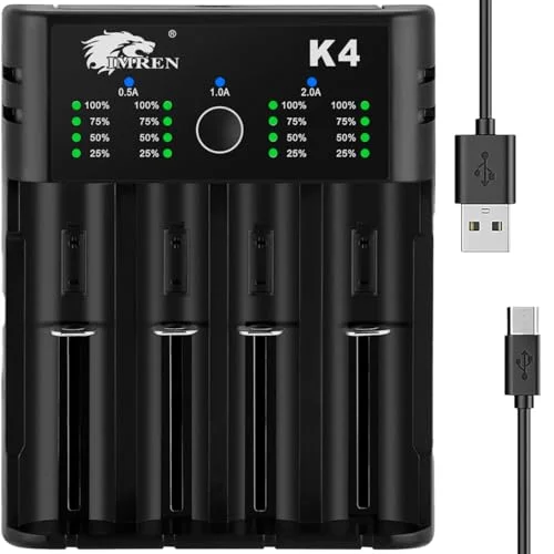 best 18650 battery and charger