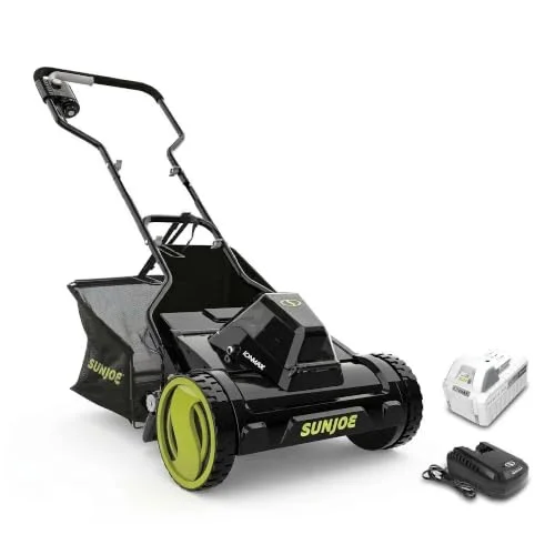 best battery powered reel mower